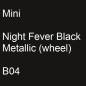 Preview: Mini, Night Fever Black Metallic (wheel), B04.